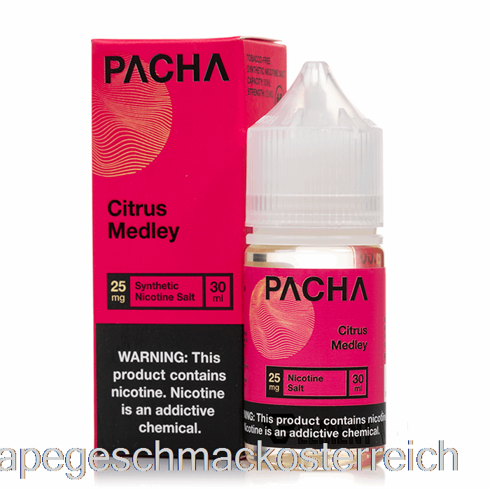 Zitrusmischung - Pacha-Salze - 30 Ml 25 Mg Vape-Geschmack